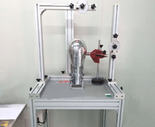 頭盔定點保護區(qū)測試設備